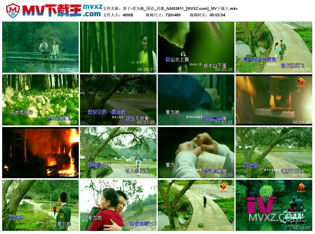 果子-爱为她_国语_民歌_NAI03811